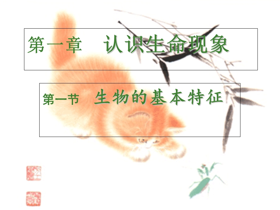 济南版-七年级上生物的基本特征.ppt_第2页