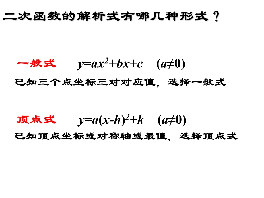 待定系数法求二次函数的解析式.ppt_第3页