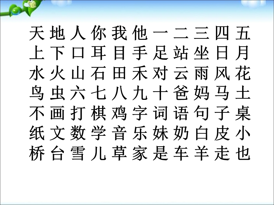 部编一年级语文上册期末总复习精品课件(很全面).ppt_第3页