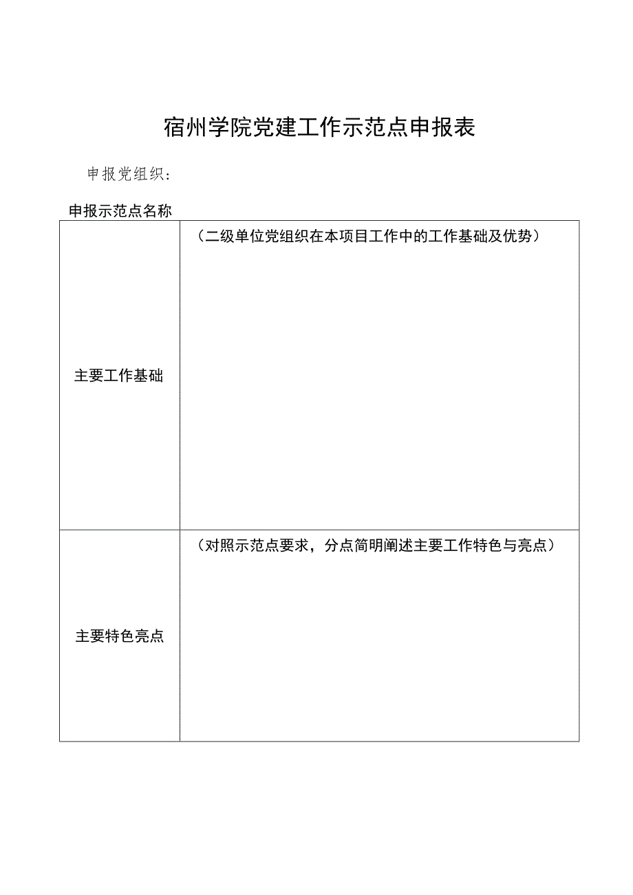 宿州学院党建工作示范点申报表.docx_第1页