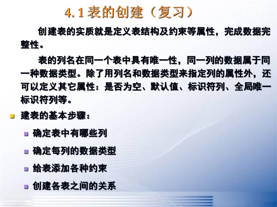 模块四表中约束的创建和管理.ppt_第2页