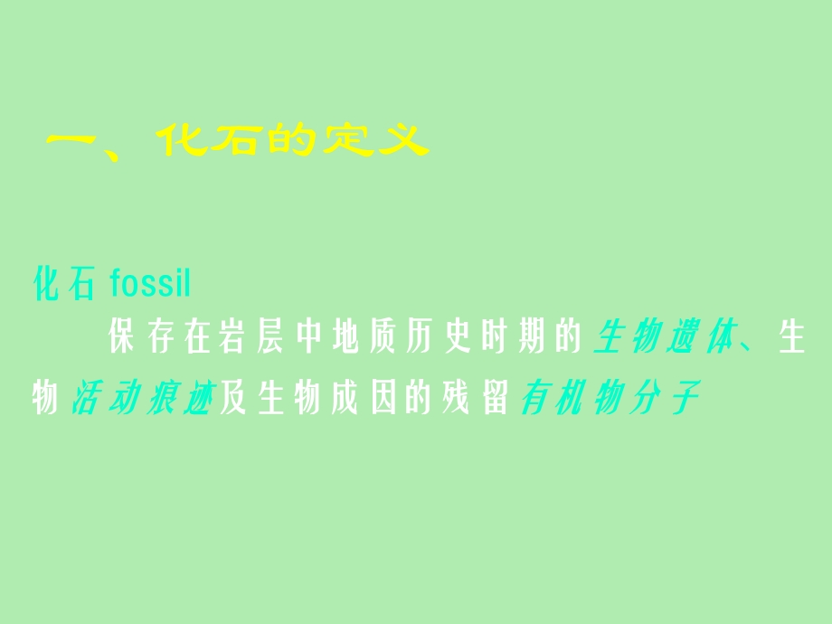 化石的形成与古生物学.ppt_第2页