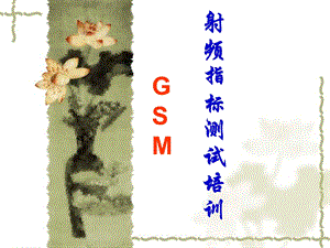 华为GSM射频指标测试培训.ppt