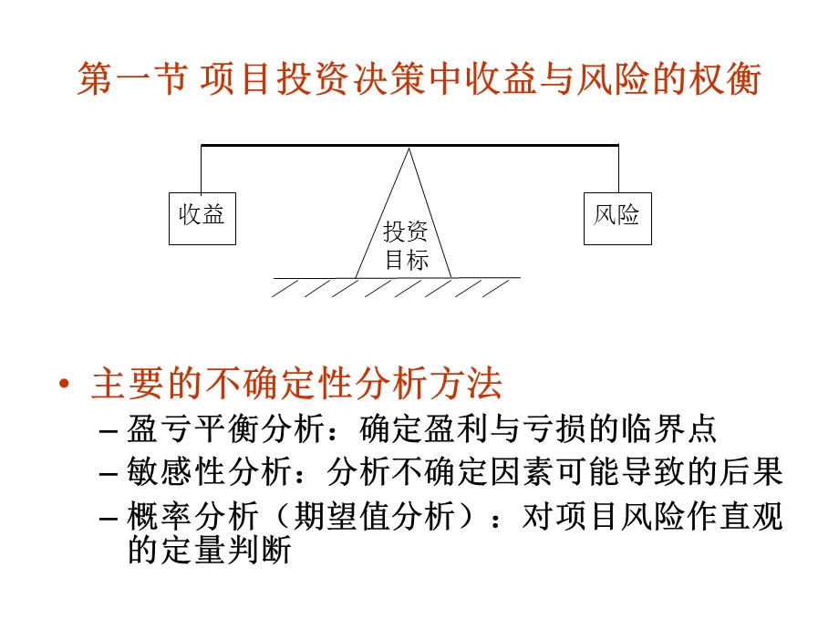 工程经济学8-敏感度和风险分析.ppt_第2页