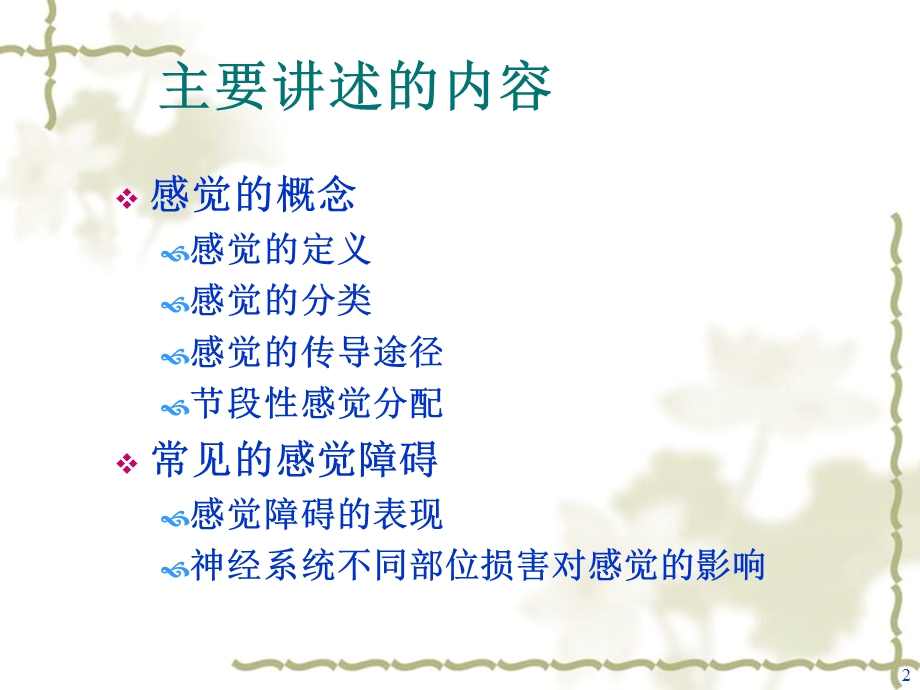 感觉与疼痛功能的评定.ppt_第2页