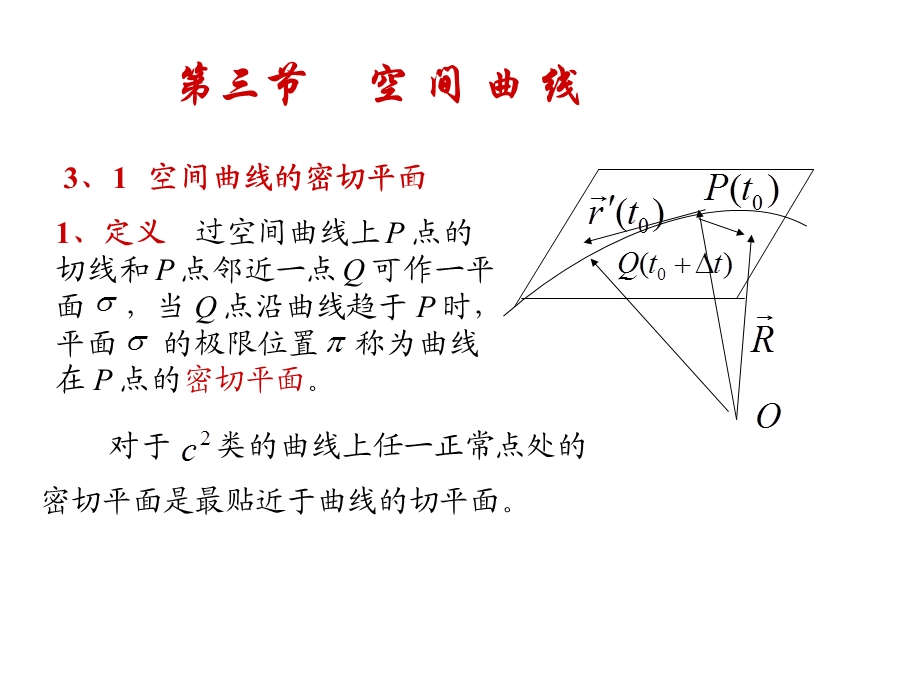 微分几何13空间曲线.ppt_第1页