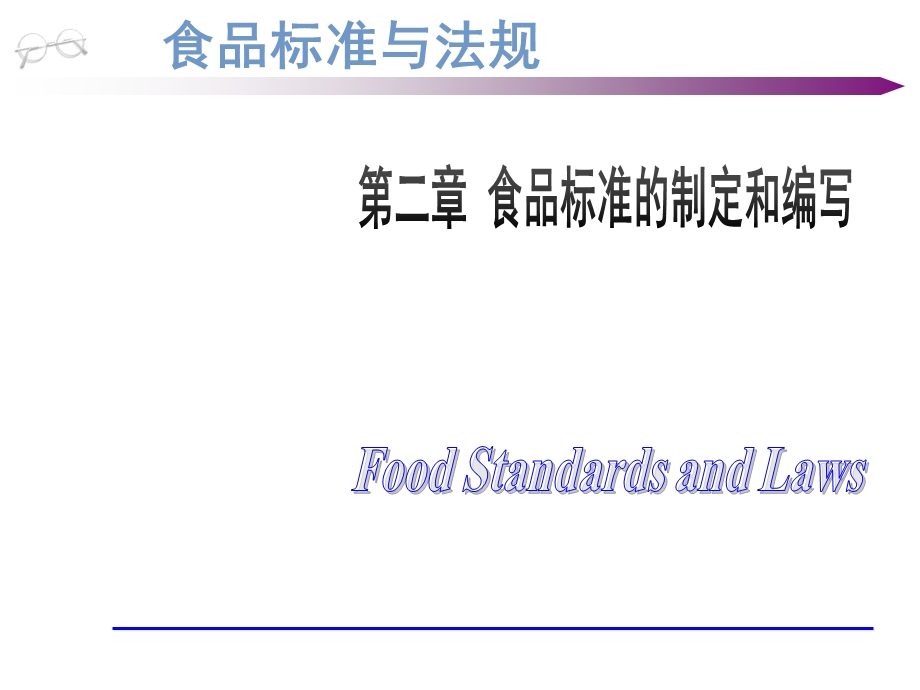 食品标准化与标准的制定和编写.ppt_第1页
