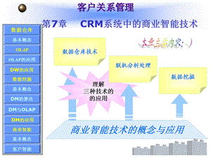 CRM系统中的商业智能技术.ppt