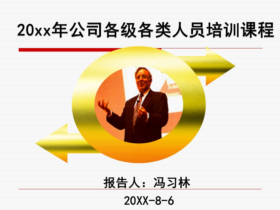 XX年公司各级各类人员培训课程.ppt_第1页