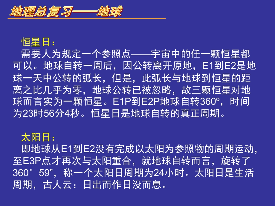 地球运动及其地理意义(用于总复习).ppt_第3页