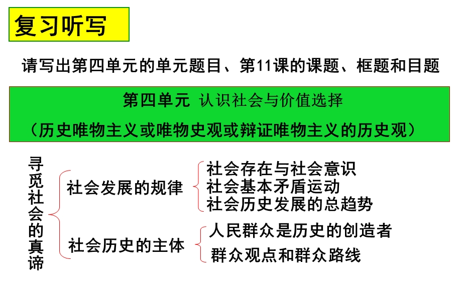 哲学第11课寻觅社会的真谛一轮复习.ppt_第1页