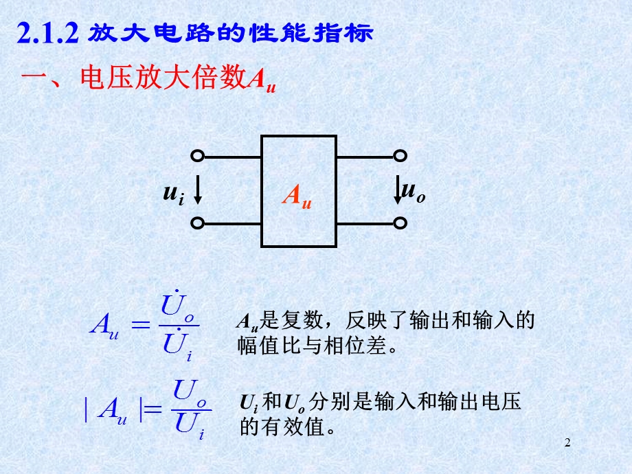 晶体三极管三种组态放大电路.ppt_第2页