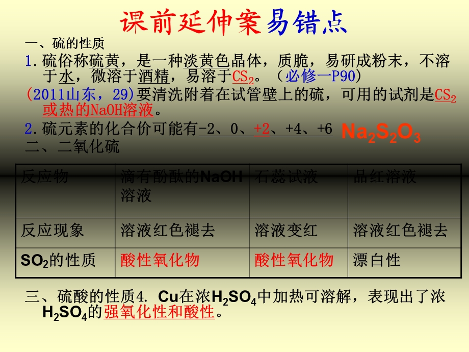 轮复习硫及其化合物.ppt_第2页