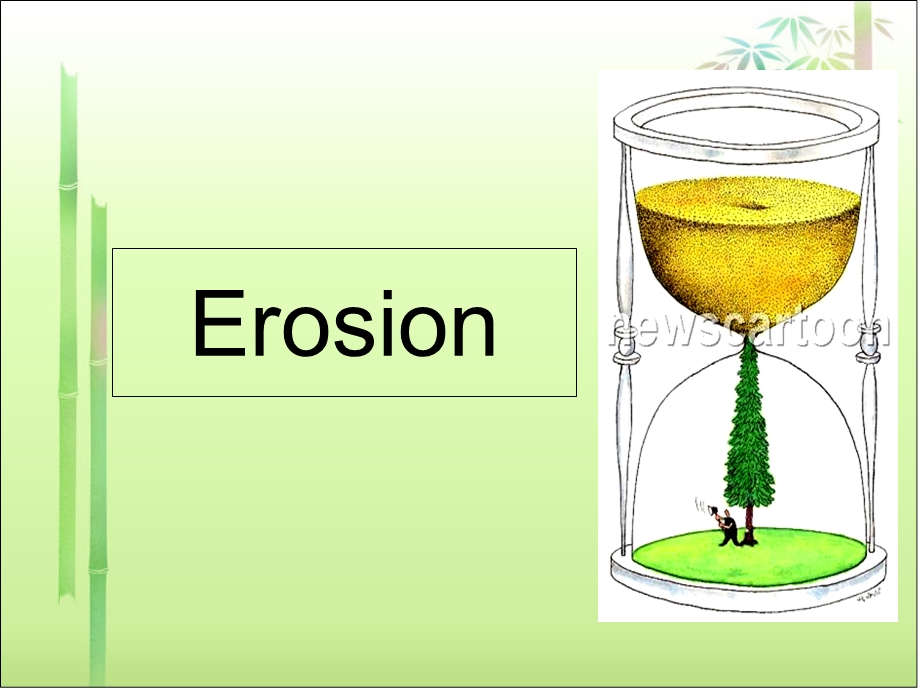 环境科学与工程专业英语Erosion.ppt_第1页