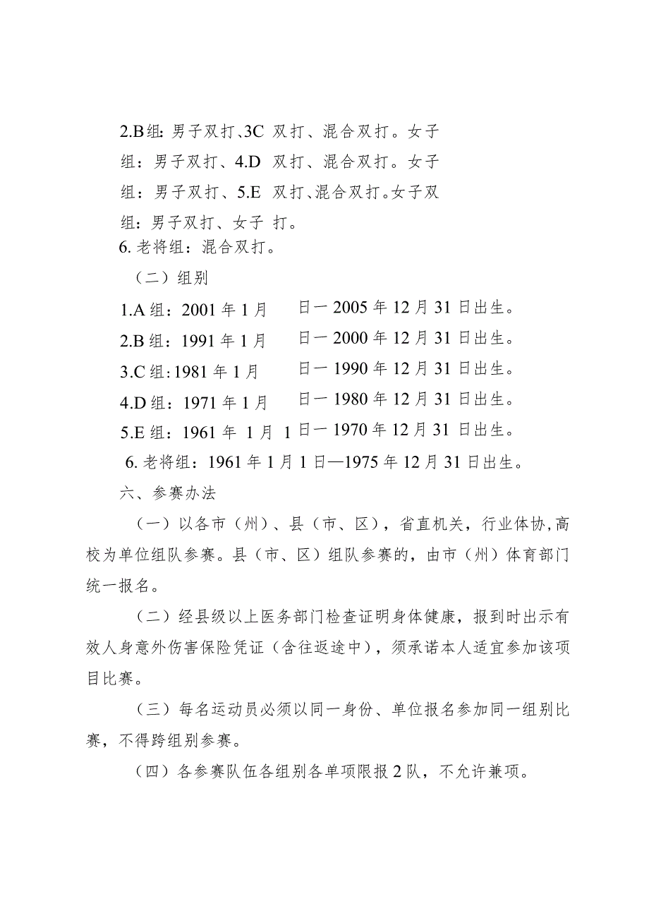 四川省第四届全民健身运动会羽毛球比赛竞赛规程.docx_第3页