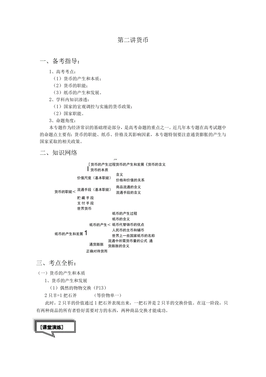 第二讲货币备考指导.docx_第1页