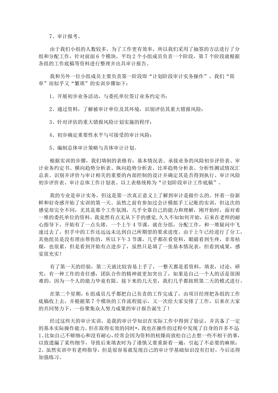 审计实训报告5篇.docx_第2页