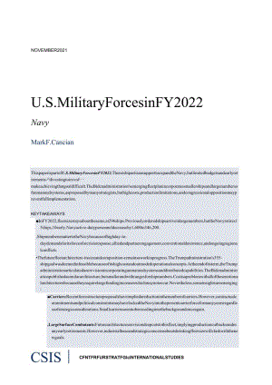 布鲁金斯学会-2022财年美国军队：海军（英）-38正式版.docx