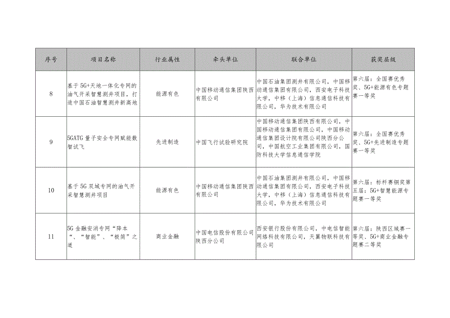 陕西省5G融合应用标杆示范项目.docx_第3页