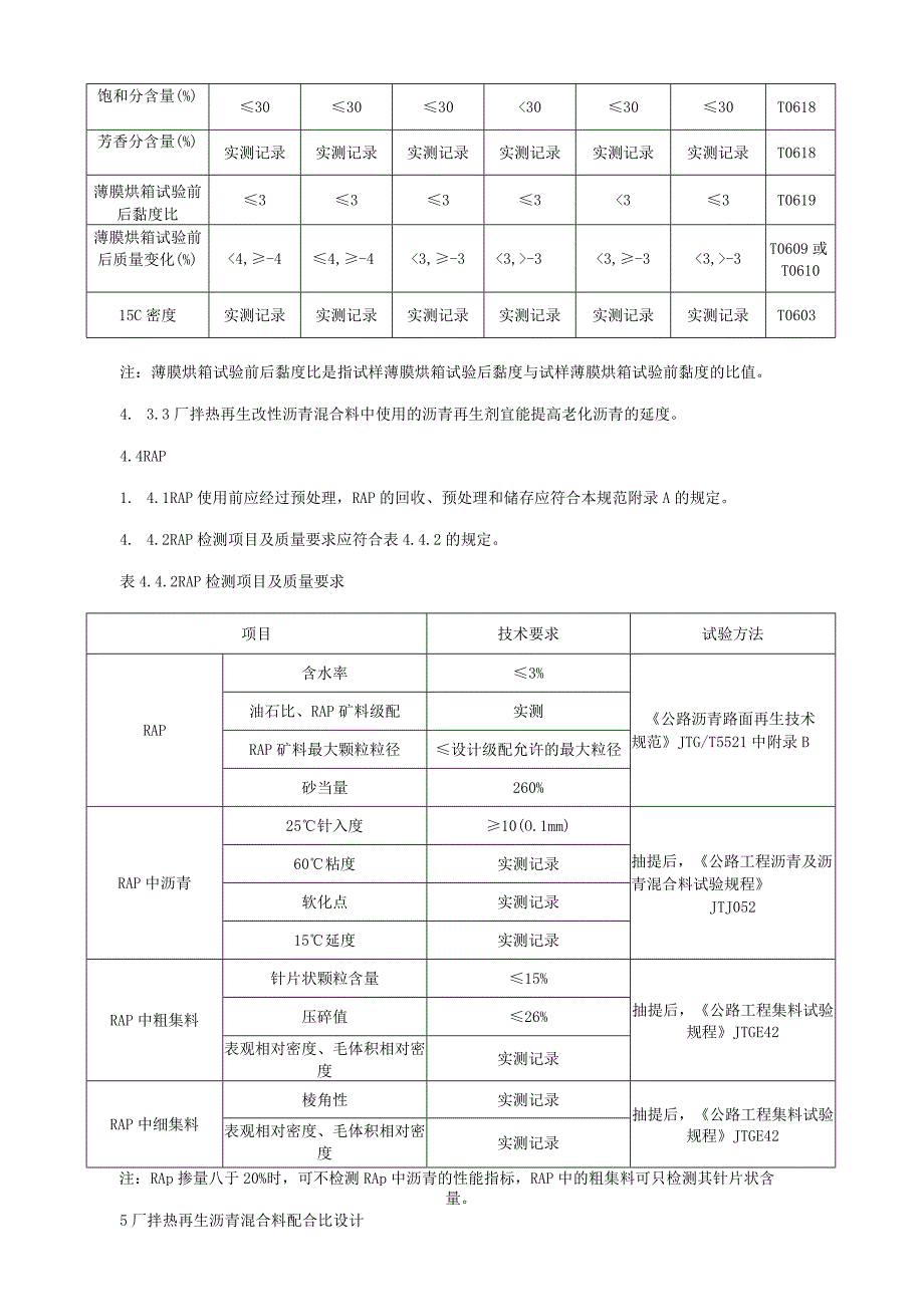 沥青路面厂拌热再生技术规范.docx_第3页