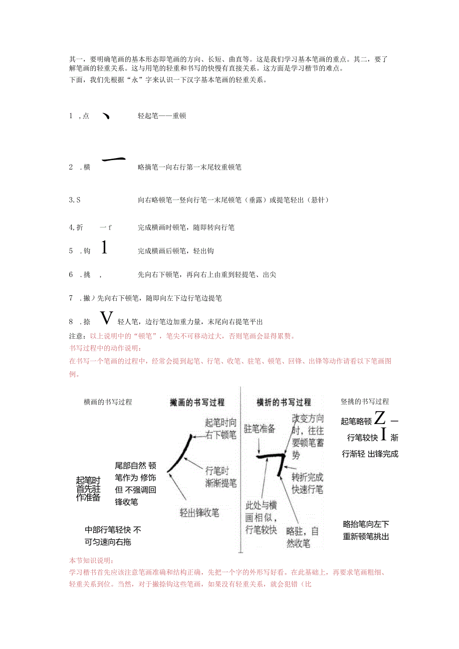 硬笔楷书规范教程【适合中小学生使用】完整版 .docx_第2页