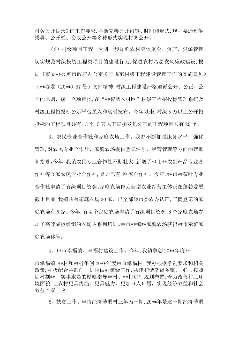 镇农村办工作总结.docx_第2页